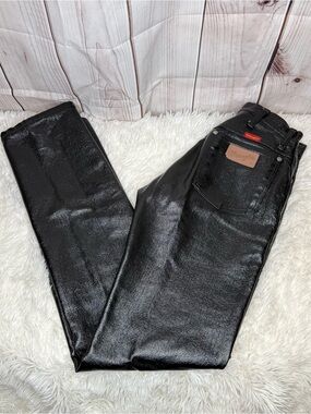 Vintage Wrangler Faux Leather Pants